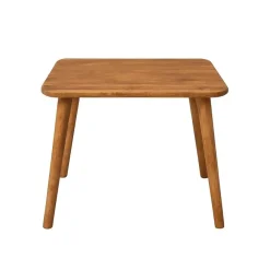 StarFurn Eettafel Naturel Mangohout - 90x90x76cm - Omaha