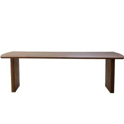 Rechthoekige Eettafels-Giga Meubel Eettafel Naturel Mangohout - Rechthoek - 200x110x76 m - Tomeo