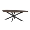 StarFurn Eettafel Organisch Bruin Eikenhout - 210x98x76cm - Cloud