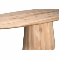 StarFurn Eettafel Ovaal Naturel Hout - 210x110x76cm - Riga