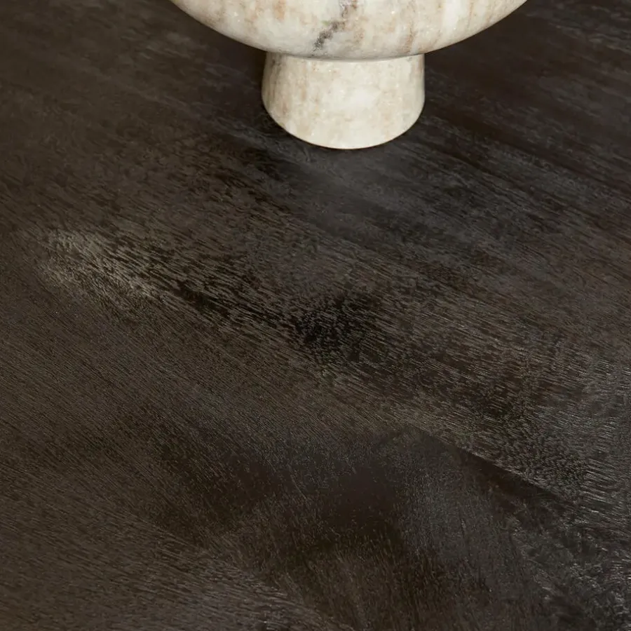 StarFurn Eettafel Ovaal Zwart Hout - 300x120x76cm - Denver