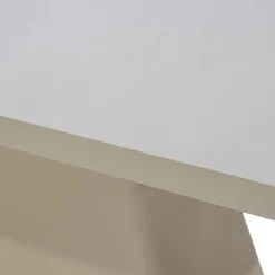 Rechthoekige Eettafels-Giga Meubel Eettafel Rechthoek 240cm - Beige Eco Composiet - Avia