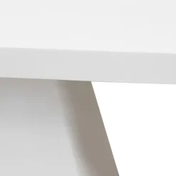 Rechthoekige Eettafels-Giga Meubel Eettafel Rechthoek 300cm - Wit Eco Composiet - Acryl Coating - Avia