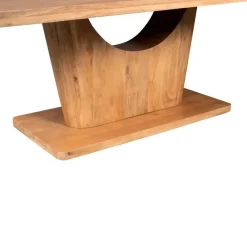 StarFurn Eettafel Rechthoek Naturel Hout - 200x110x76cm - Voco
