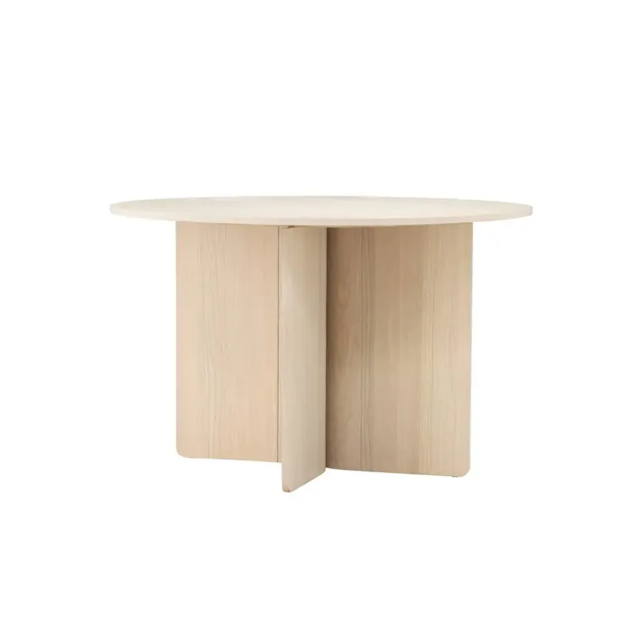 Fjôrd Eettafel Rond - Naturel - 120x120x76cm - Tyresö