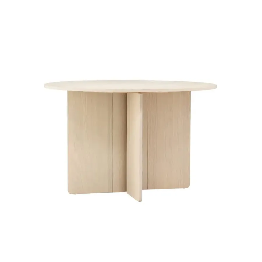 Fjôrd Eettafel Rond - Naturel - 120x120x76cm - Tyresö