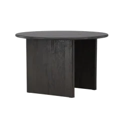 Fjôrd Eettafel Rond - Zwart MDF - 120x120x75cm - Björholmen