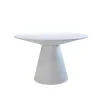 Giga Meubel Eettafel Rond 120cm - Beige - Betonlook - Eettafel Sep