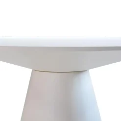 Giga Meubel Eettafel Rond 120cm - Beige - Betonlook - Eettafel Sep