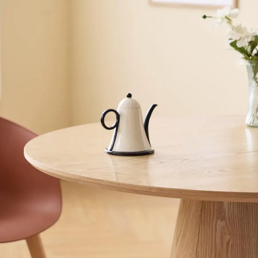 Houten Eettafels-Nordlys Eettafel voor 6 personen Rond Hout