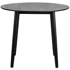 Houten Eettafels|Ronde Eettafels-Nordlys Eettafel voor 4 personen van massief grenen D90