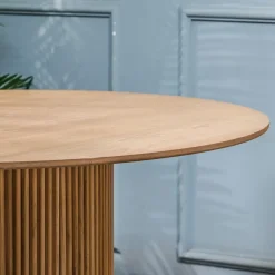 Nordlys Eettafel voor 6 personen van massief grenen D120
