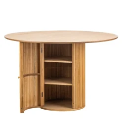 Nordlys Eettafel voor 6 personen van massief grenen D120