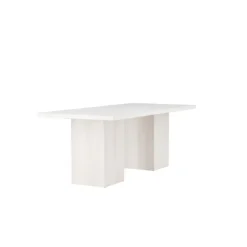 Fjôrd Eettafel Whitewash Hout - 200x90x75cm - Olga