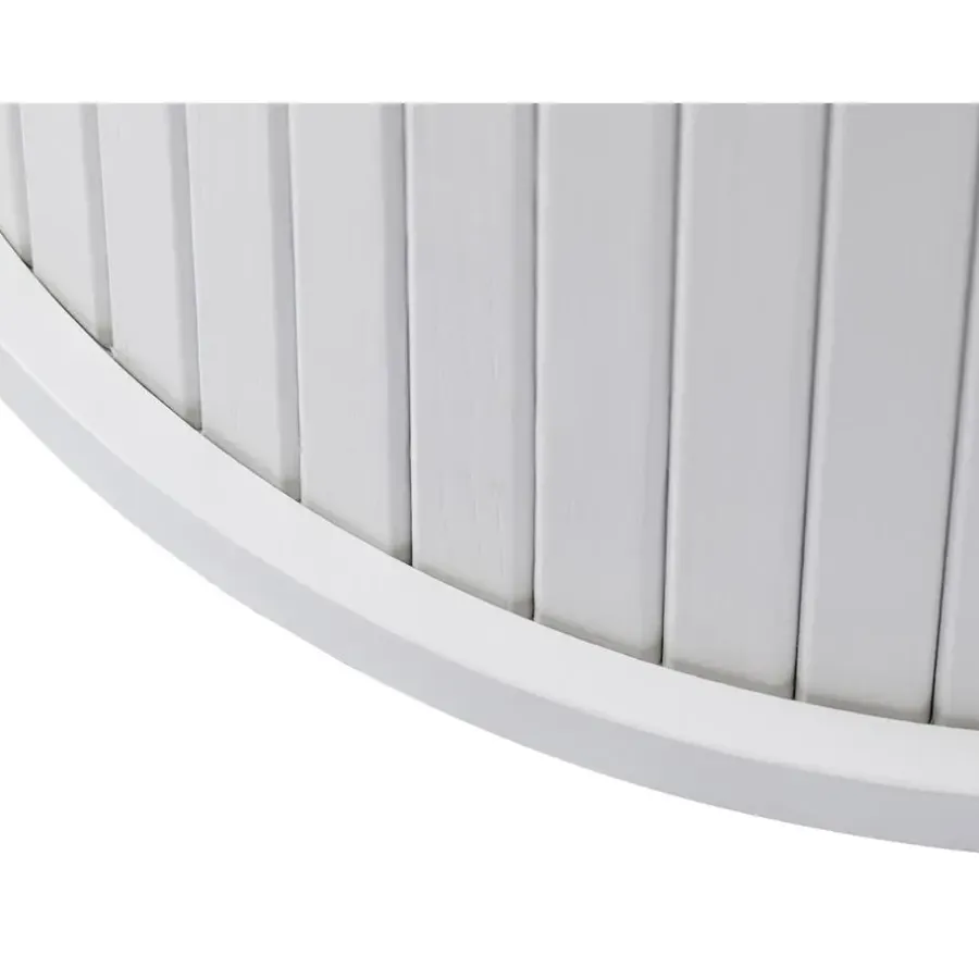 Houten Eettafels|Ronde Eettafels-Giga Living Eettafel Wit Eikenhout - Rond - Ø120x75cm - Nola