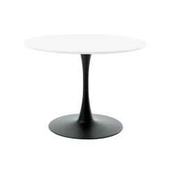 Giga Living Eettafel Wit Melamine - Ø100x73,5cm - Cesura