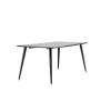 Fjôrd Eettafel Zwart Hout - 180x90x75cm - Dipp