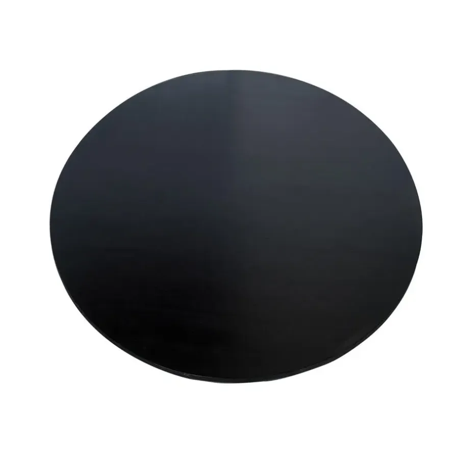 StarFurn Eettafel Zwart Hout - 150x150x76cm - Ferris