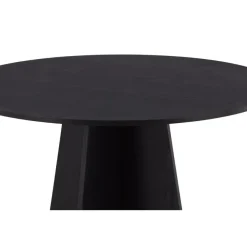 Fjôrd Eettafel Zwart Hout - 110x110x75cm - Bootcut