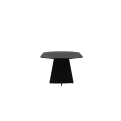 Fjôrd Eettafel Zwart Hout - 230x115x76cm - Bootcut