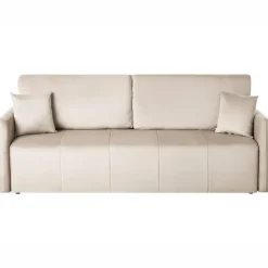 Leen Bakker EGGE - Driezitsbank - Taupe - Fluweel