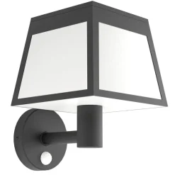 Wandlampen-EGLO Altilia Solar Wandlamp - LED - 20 cm - Zwart/Wit
