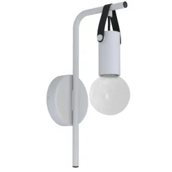 EGLO Apricale Wandlamp - E27 - Leer - Zwart/Bruin