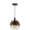 EGLO Ariscani 1 Hanglamp - E27 - Ø 20 cm - Koperglas - Zwart