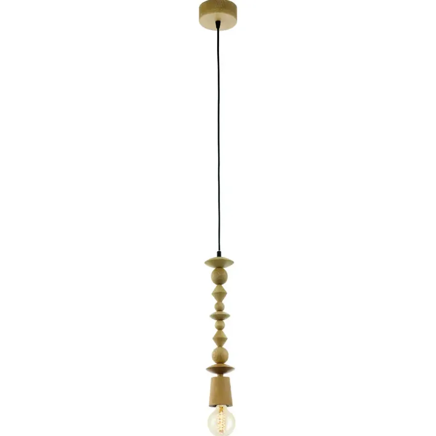 Hanglampen-EGLO Avoltri Hanglamp - E27 - 8 cm - Bruin