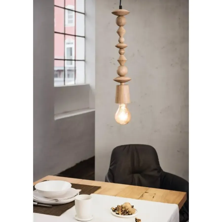Hanglampen-EGLO Avoltri Hanglamp - E27 - 8 cm - Bruin