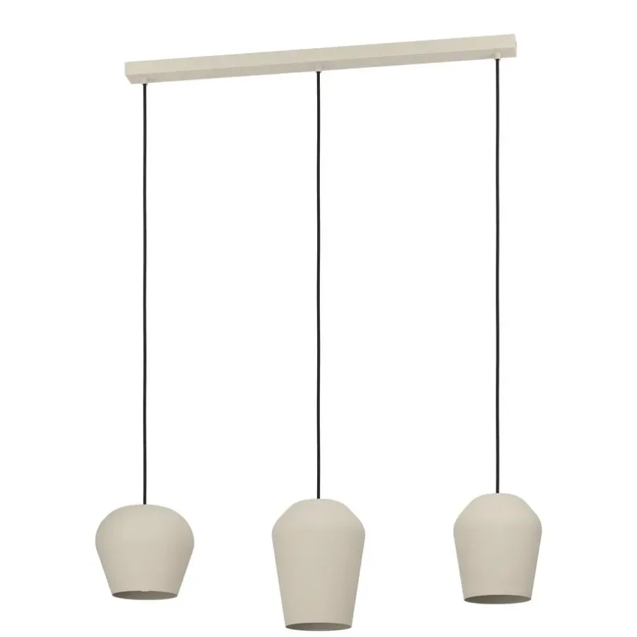 Hanglampen-EGLO Cambaito Hanglamp - E27 - 89,5 cm - Zand