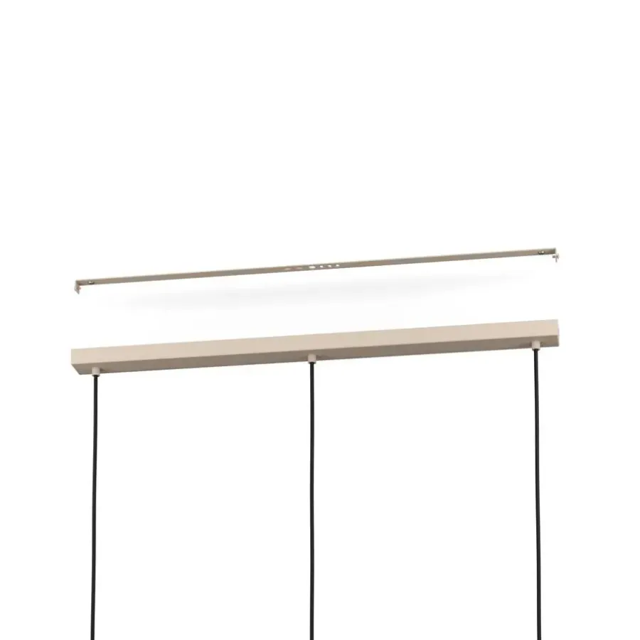 Hanglampen-EGLO Cambaito Hanglamp - E27 - 89,5 cm - Zand