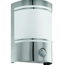 Wandlampen-EGLO Cerno 2 Wandlamp - E27 - 14 cm - RVS
