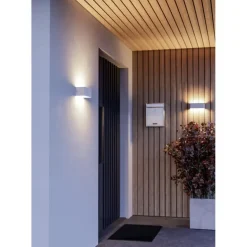Wandlampen-EGLO connect.z Sania-Z Wandlamp - 20 cm - Wit - RGB - Zigbee