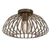 Plafondlampen-EGLO Espinal Plafondlamp - E27 - Ø 38.5 cm - Brons - Staal
