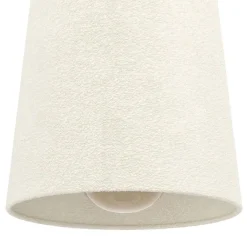 Hanglampen-EGLO Febres Hanglamp - E27 - teddy stof - Zwart/Wit