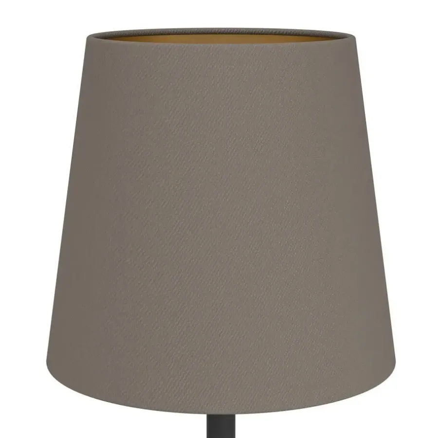 EGLO Fiorana Tafellamp - E14 - 53 cm - Zwart/Cappucino/Goud