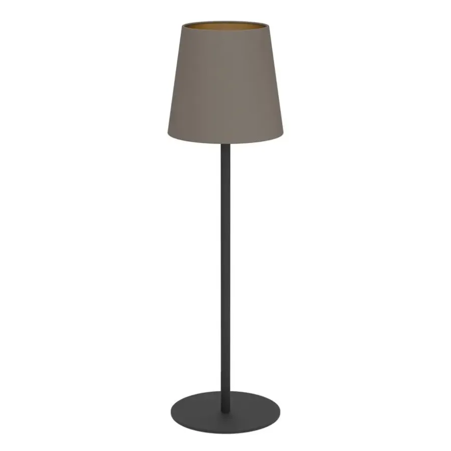 EGLO Fiorana Tafellamp - E14 - 53 cm - Zwart/Cappucino/Goud