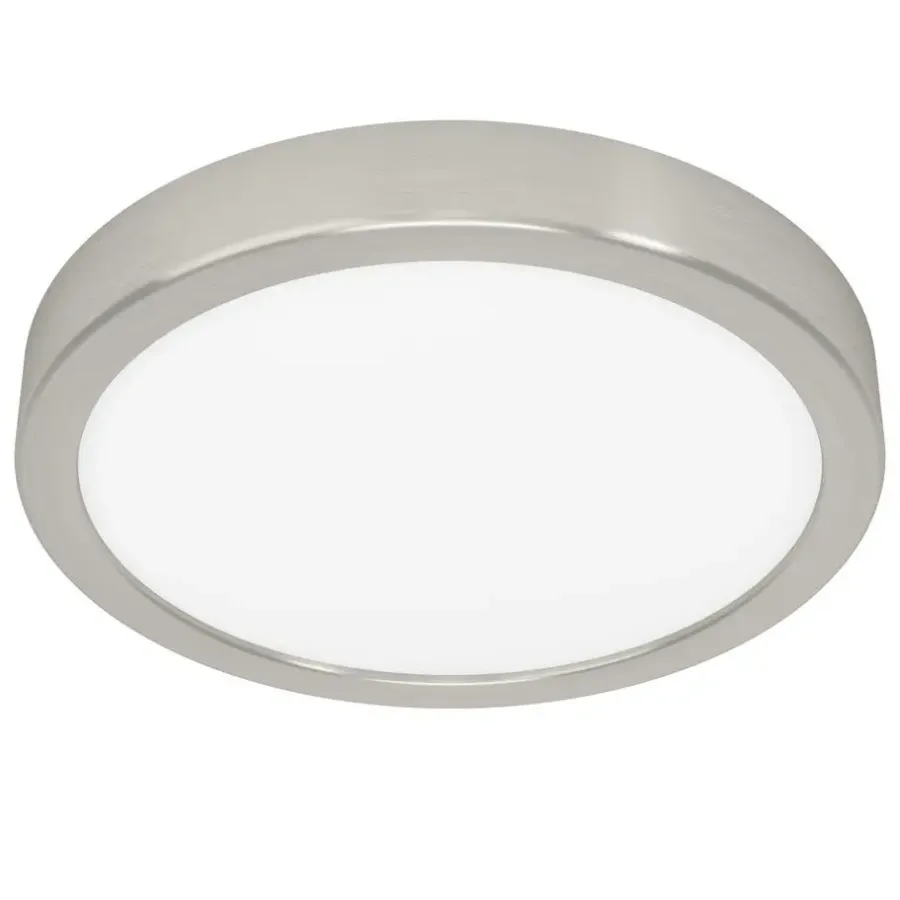 Plafondlampen-EGLO Fueva 5 Plafonnière - LED - 21 cm - Nikkelmat