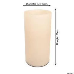 EGLO Geo Tafellamp - E14 - 20 cm - Zandkleur/Beige