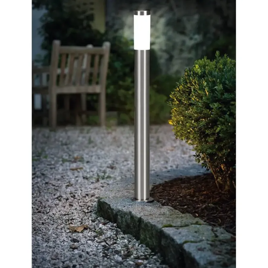 Staande Lampen-EGLO Helsinki Sokkellamp - Staande lamp - - E27 - 7.5 cm - RVS