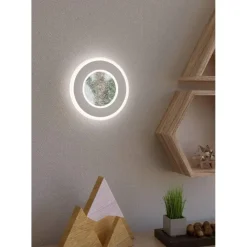 EGLO Macchioni Wandlamp - LED - Kunststof - Wit