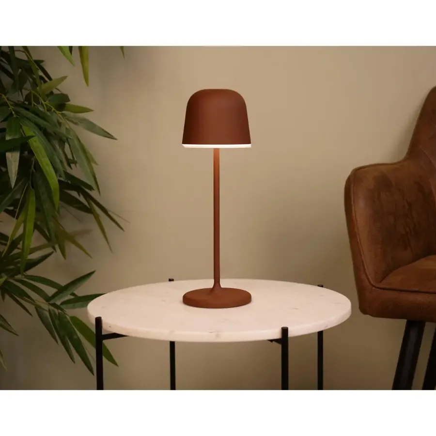 Tafellampen-EGLO Mannera Tafellamp - 34 cm - Oplaadbaar (tot 38 uur licht)