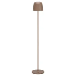 Staande Lampen-EGLO Mannera-L Staande lamp - USB-C - H 140 cm - Roestbruin