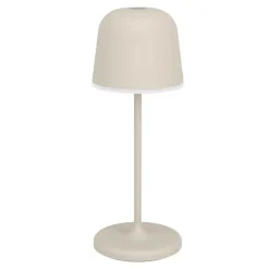 Tafellampen-EGLO Mannera-S Tafellamp/Priklamp - USB-C - H 20 cm - Zand