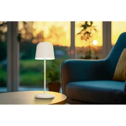 Tafellampen-EGLO Mannera-S Tafellamp/Priklamp - USB-C - H 20 cm - Zand