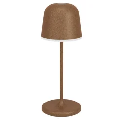 Tafellampen-EGLO Mannera-S Tafellamp/Priklamp - USB-C - H 20 cm - Roestbruin
