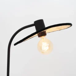 EGLO Marywell Tafellamp - E27 - Hout - Zwart/Bruin