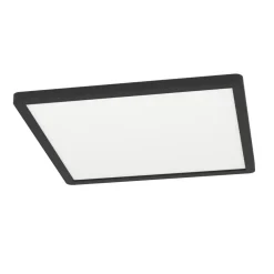 Plafondlampen-EGLO Minerario Plafonnière - LED - Kunststof - Zwart/Wit
