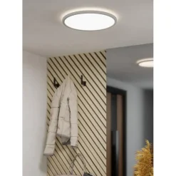EGLO Minerario Plafonnière - LED - Kunststof - Zwart/Wit